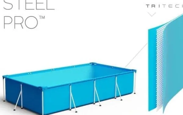 Discount Sommarglädje garanterad med denna stora ovanmarkspool - Komplett med pump, filter och reparationssats Pooler