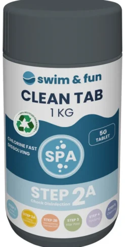 Spa CleanTab 5 gr, 1 kg