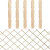 Discount Spaljéstaket 5 st massivt granträ 180x80 cm Valvbågar, Spaljéer, Bersåer & Pergolor