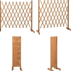 Clearance Spaljéstaket orange 180x100 cm massivt granträ - Spaljéstaket - Spaljé Staket - Home & Living Valvbågar, Spaljéer, Bersåer & Pergolor
