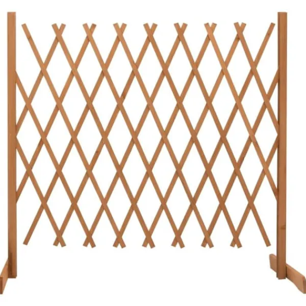 Clearance Spaljéstaket orange 180x100 cm massivt granträ - Spaljéstaket - Spaljé Staket - Home & Living Valvbågar, Spaljéer, Bersåer & Pergolor