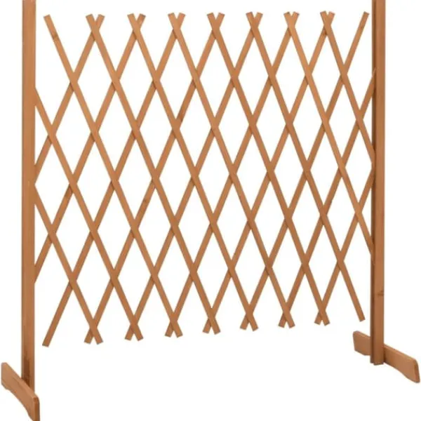Clearance Spaljéstaket orange 180x100 cm massivt granträ - Spaljéstaket - Spaljé Staket - Home & Living Valvbågar, Spaljéer, Bersåer & Pergolor