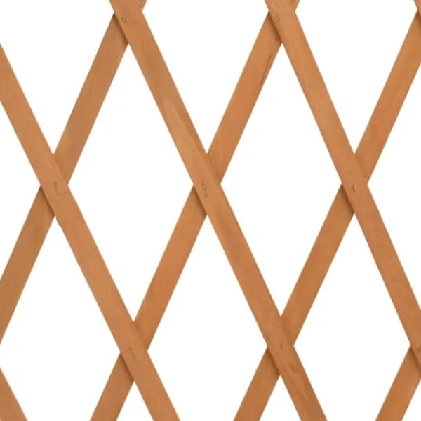 Clearance Spaljéstaket orange 180x100 cm massivt granträ - Spaljéstaket - Spaljé Staket - Home & Living Valvbågar, Spaljéer, Bersåer & Pergolor