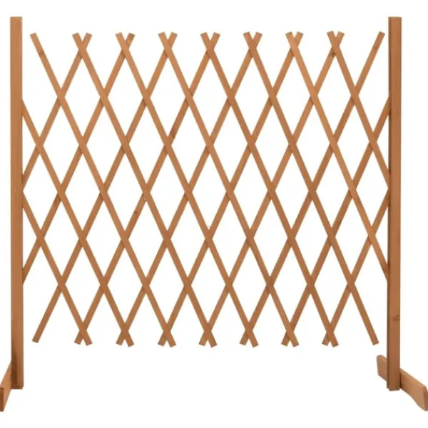 Online Spaljéstaket orange 180x100 cm massivt granträ Valvbågar, Spaljéer, Bersåer & Pergolor