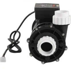 Outlet SPA-pump, 2-hastigheter 56-ram dubbelhastighets bubbelbadpump, 2x5,6 cm port Spa & Utomhusbad
