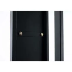 Sparkstockhållare, Mattsvart-140 cm