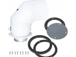 Discount SpiroFlex 80/110-80/125 adapter TWK vit Tillbehör Till Vedeldade Kaminer & Öppna Spisar