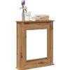 New Spiselkrans artisan ek 75x20x87,5 cm konstruerat trä Öppna Spisar