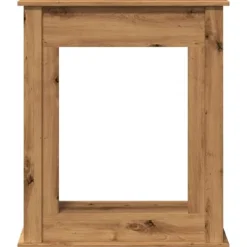 New Spiselkrans artisan ek 75x20x87,5 cm konstruerat trä Öppna Spisar