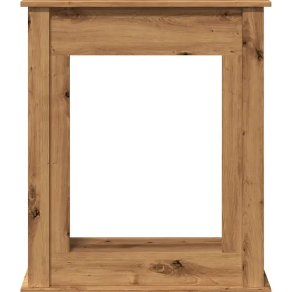 New Spiselkrans artisan ek 75x20x87,5 cm konstruerat trä Öppna Spisar
