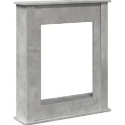Discount Spiselkrans betonggrå 75x20x87,5 cm konstruerat trä Öppna Spisar