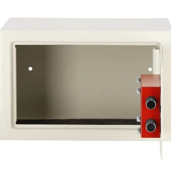 SPRINGOS® kassaskåp för hemmet - Högsäkerhetsstål - Pengaförvaring med nyckel 31x20x20cm