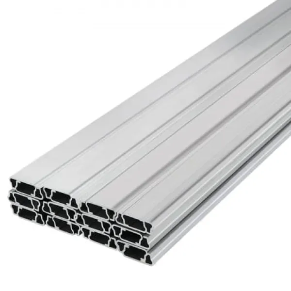 Springtråd och låskanalsats, 200x3,2x1,3 cm, 30-pack, växthusfäste, aluminiumlegering