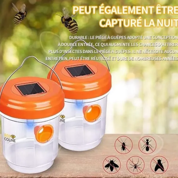 Clearance 4st Getingfälla 9.3x11.8cm Dvärgfälla för Asiatiska Getingar Utomhusfälla Anti-Geting Fångare för Getingar och Getingar Skadedjursfällor