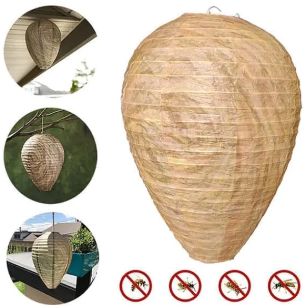 New 4st Getingfällor giftfritt lockbete av papper, avskräckande för bin - Getingbo Insektsmedel & Djuravvisande Medel