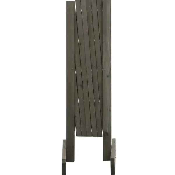 Discount Staket - Living Spaljéstaket grå 120x60 cm massivt granträ Valvbågar, Spaljéer, Bersåer & Pergolor