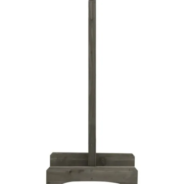 Discount Staket - Living Spaljéstaket grå 120x60 cm massivt granträ Valvbågar, Spaljéer, Bersåer & Pergolor