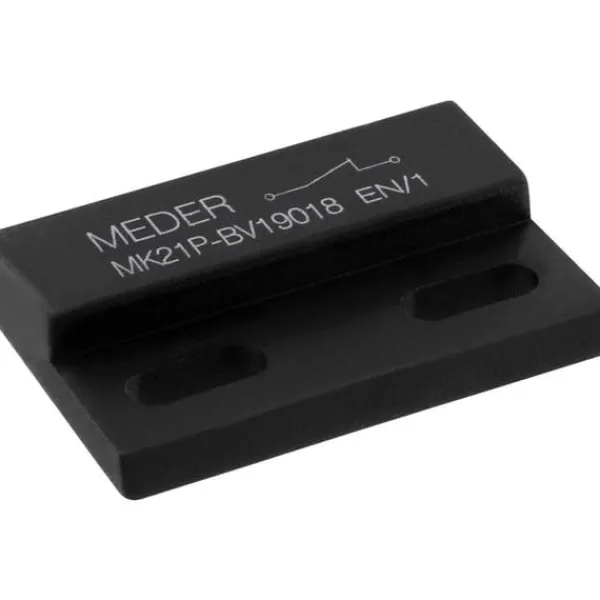 Outlet StandexMeder Electronics M21P/2 Permanentmagnet Rektangulär (L x B x H) 28.6 x 19 x 6.35 mm AlNiCo Gränstemperatur (max Sensorer Till Säkerhetssystem