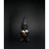 Hot STATUETTA ÄLSKARE SVART 12 CM BLOGO DESIGN Trädgårdsprydnader