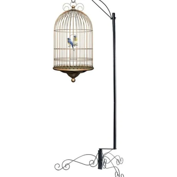 Hot Stöd för Fågelbur HOHIYA 154 cm - Vintage Fårkrok för Trädgård För Fåglar & Småvilt