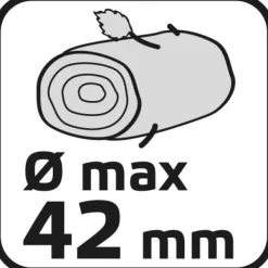 Discount Städsaks 710 mm, skärdiameter 42 mm, aluminiumhandtag Trädgårdsverktyg
