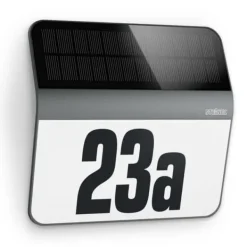 STEINEL Utomhusbelysning Xsolar Lh-N - Antracit Adresskyltar & Husnummer