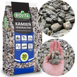 Sale STENBARK - Gneiss Dekorativ Trädgårdssten Biovita 11-30 mm 20 kg Trädgårdsstenar & Klivstenar