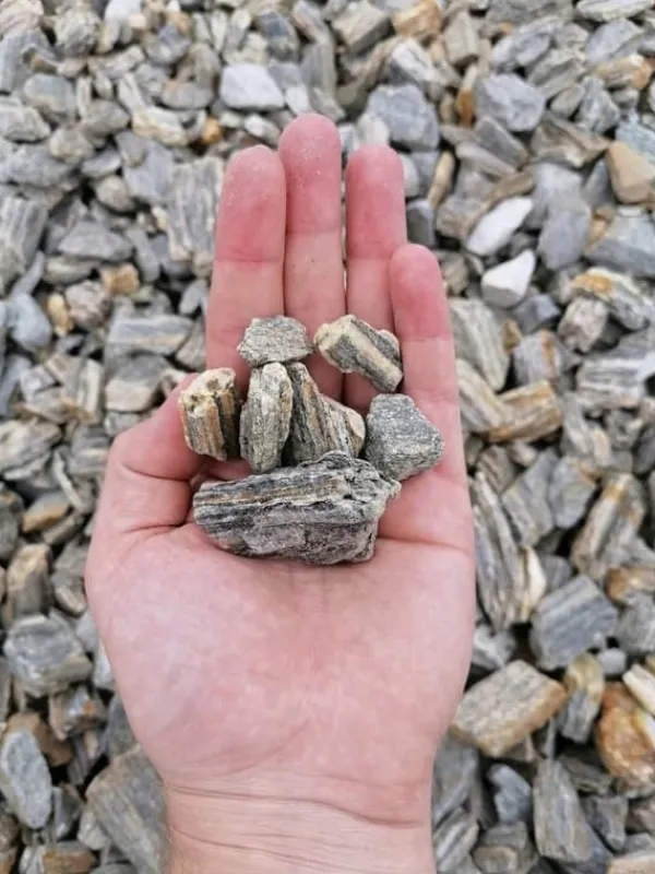 Sale STENBARK - Gneiss Dekorativ Trädgårdssten Biovita 11-30 mm 20 kg Trädgårdsstenar & Klivstenar