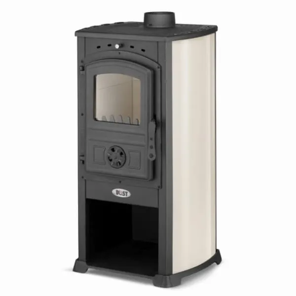 Viking Choice Stilren vedeldad kamin - klassisk design - 10 kW effekt - upp till 100 m²
