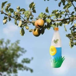 Sale 10STK Gula Vespafällor Vespafälla Gula Trattfällor för Getingar och Hymenoptera Fruktflugefällor Biformade Fällor Skadedjursfällor