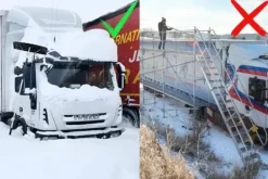 Clearance Stor teleskopisk snöskyffel tak snöröjning aluminium 600cm Snöborttagning