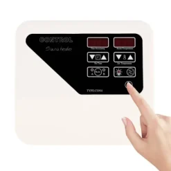 Online Styrenhet för bastuaggregat - Temperaturregulator - Torkbastu - 3–9 kW - 220–240 V - Ljusstyrning max 60 W - Vred - Plast Bastu
