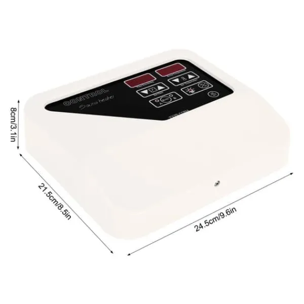 Online Styrenhet för bastuaggregat - Temperaturregulator - Torkbastu - 3–9 kW - 220–240 V - Ljusstyrning max 60 W - Vred - Plast Bastu