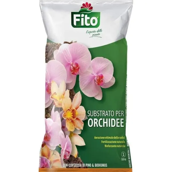 Online SUBSTRAT FÖR ORKIDÉER 1 LITERS FITO Jord & Sand