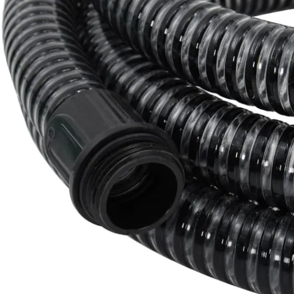 Online Sugslang med kopplingar mässing svart 1,1" 5 m PVC - Sugslang - Sugslangar - Home & Living Bevattning