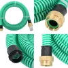 Sugslang med kopplingar mässing grön 1,1" 7 m PVC - Sugslang - Sugslangar - Home & Living Bevattning