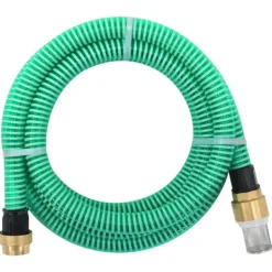 Discount Sugslang med kopplingar mässing grön 1,1" 20 m PVC Bevattning