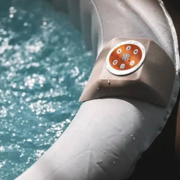 SUNSPA Spa Uppblåsbara runda 6 platser