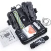 Online Survival kit 13 i 1 - TD® - Multifunktionsverktyg - Svart färg - För vuxna - Resa Beredskapsplaner