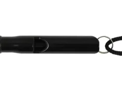 Survival Whistle - Aluminium - Svart