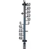 Discount Svart utomhustermometer 41 cm Regnmätare
