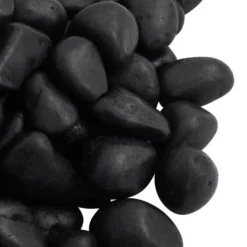 Discount Svarta stenar 10 kg 2-5 cm Trädgårdsstenar & Klivstenar