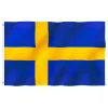 Online Sverige Flagga - 150 x 90 cm Flaggor & Vindstrutar