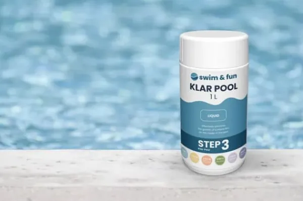 Sale Swim&Fun Klar Pool - 1L - Steg 3 Pool- & Spatillbehör