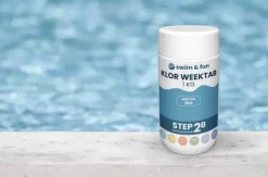 New Swim&Fun Klor WeekTab - Tabs 20 g - 1 kg - Steg 2B Pool- & Spatillbehör