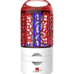 Clearance Swissinno Premium 10W 1 245 001 UV-insektsfångare UV-ljus, Strömgitter 10 W (Ø x H) 115 mm x 260 mm Vit, Röd 1 st Insektsmedel & Djuravvisande Medel