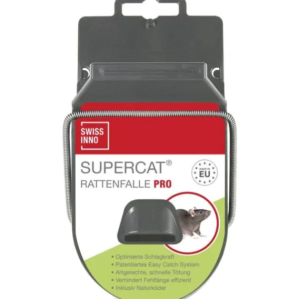Sale Swissinno SuperCat PRO Råttfälla Funktionstyp Lockmedel 1 st Skadedjursfällor