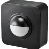 Clearance Sygonix SY-5046552 PIR-rörelsedetektor Utanpåliggande 120 ° Svart IP65 Rörelsedetektorer