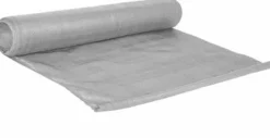 Viking Choice Synlig skyddsnät - rullgardin för skugga - 90 procent - 1,5 x 50 m - solskyddsnät - integritetsskydd - grå - inkl. monteringskit - trädgård