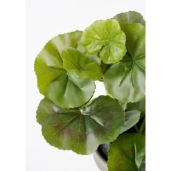 Outlet Syntetisk växt - Mica Decorations - Geranium - Laxrosa - H34 x Ø20 cm - Underhållsfri inomhus Krukväxter Inomhus